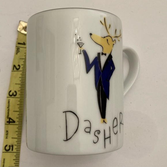 Pottery Barn Dasher reindeer cup - Picture 2 of 9